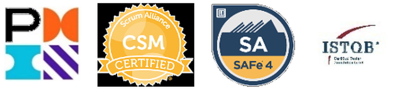 Certification badges